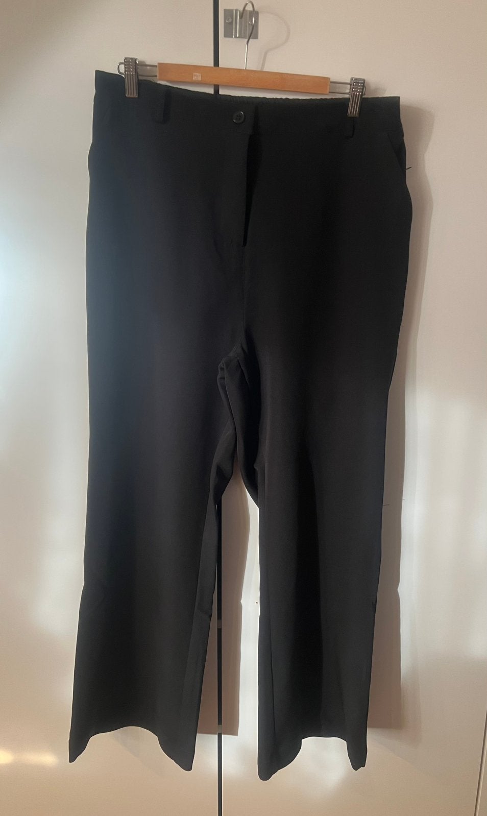 Pantalons, Zwart, Maat 46/48 (XL) of groter, Ophalen of Verzenden, Zo goed als nieuw