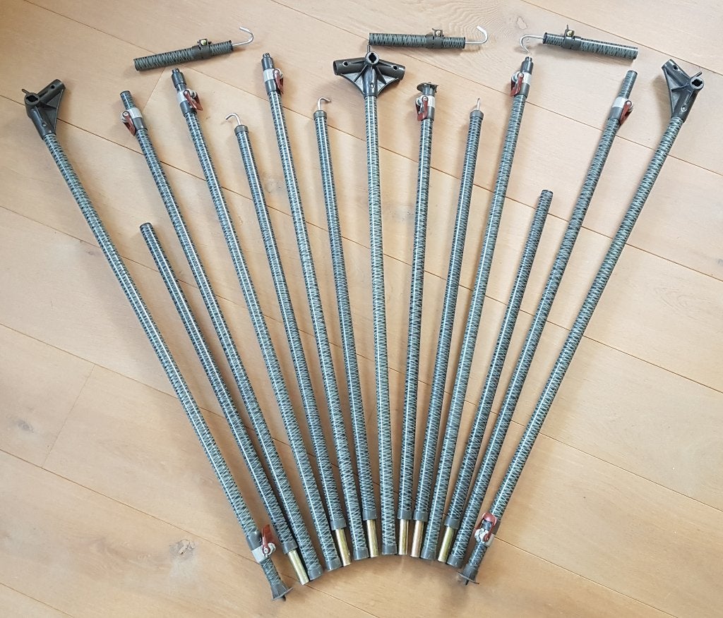 Glasfiber CarbonX frame omloop 8-9,25m met IsaFix sluitingen, Ophalen, Zo goed als nieuw