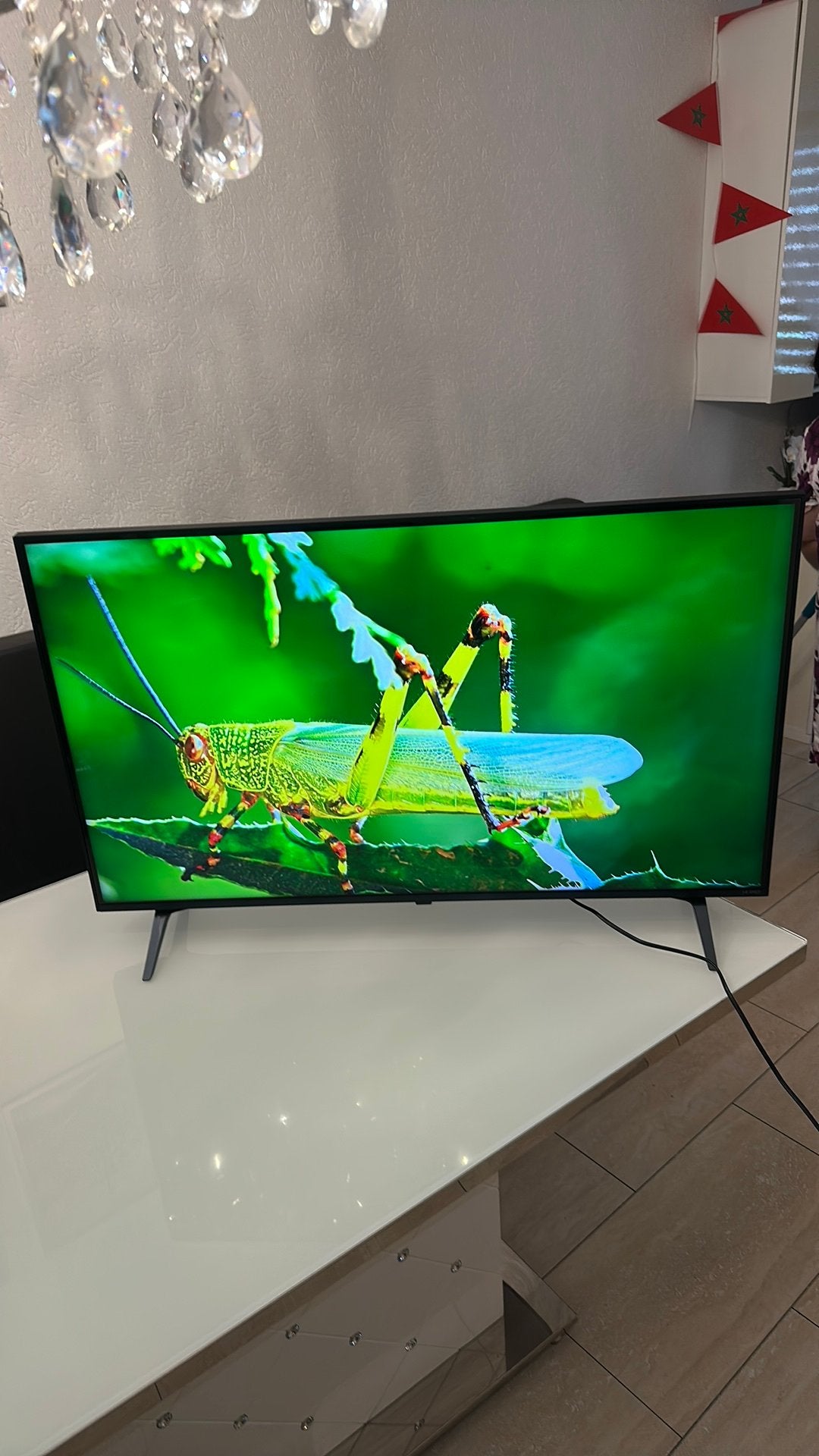 43 inch (109 cm) 4K Smart TV, 50 Hz, Zo goed als nieuw, 100 cm of meer, Ophalen
