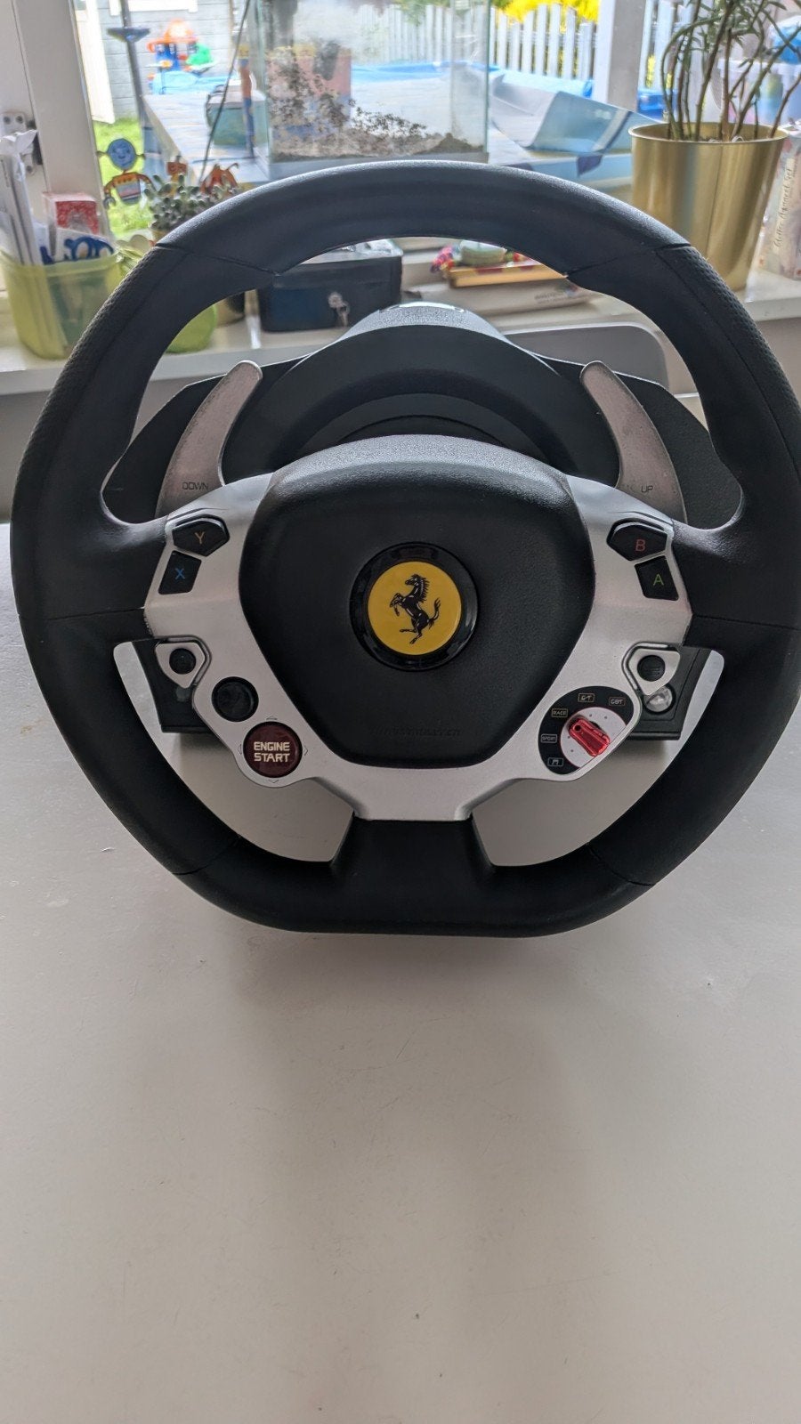 Thrustmaster TX Racing Wheel Ferrari 458 Italia Edition, Ophalen, Gebruikt, Stuurtje of Sportattribuut, Xbox Series S