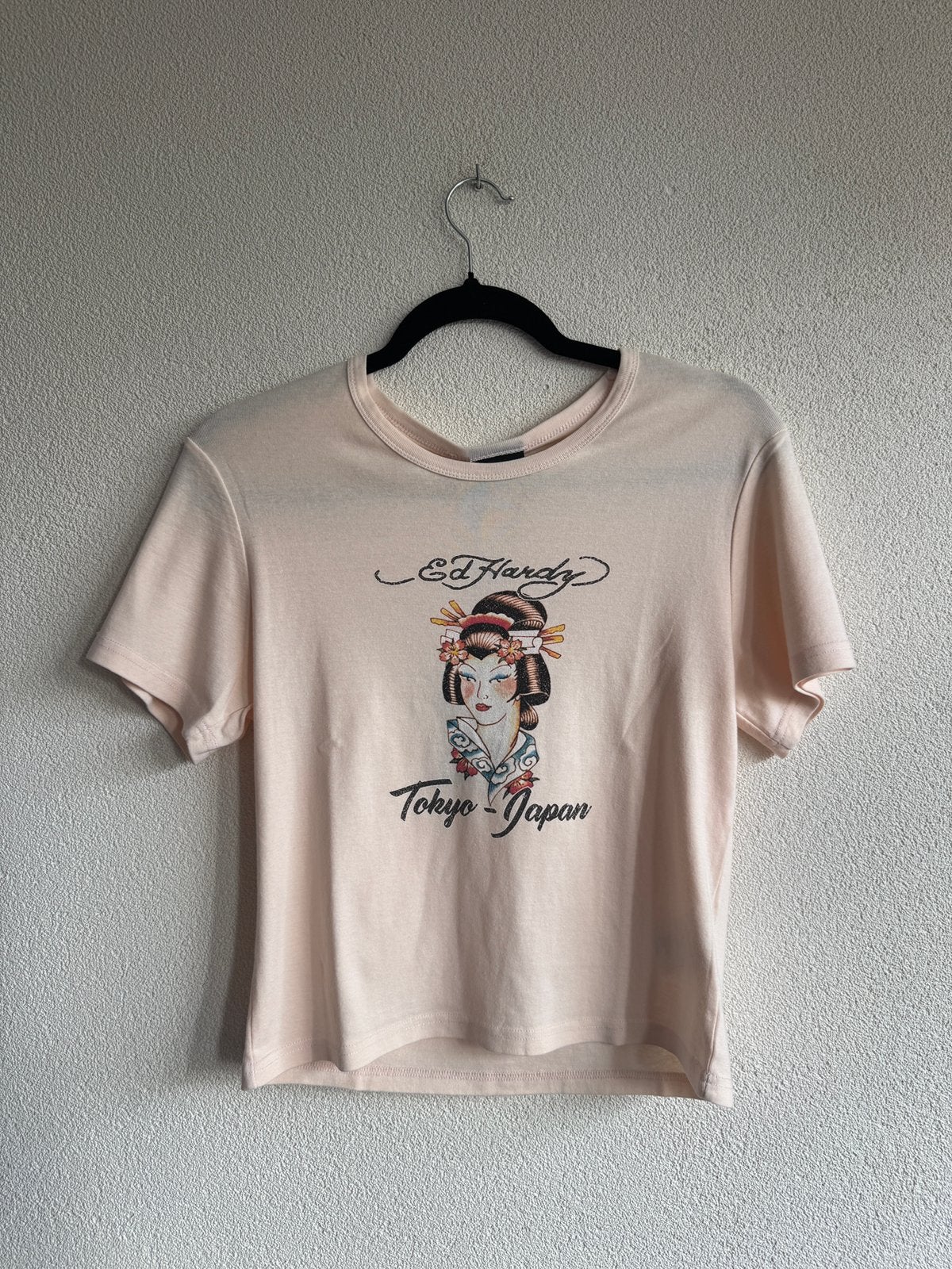 Ed Hardy Y2K Japan grafische print t-shirt, Ed Hardy, Nieuw, Ophalen of Verzenden, Korte mouw