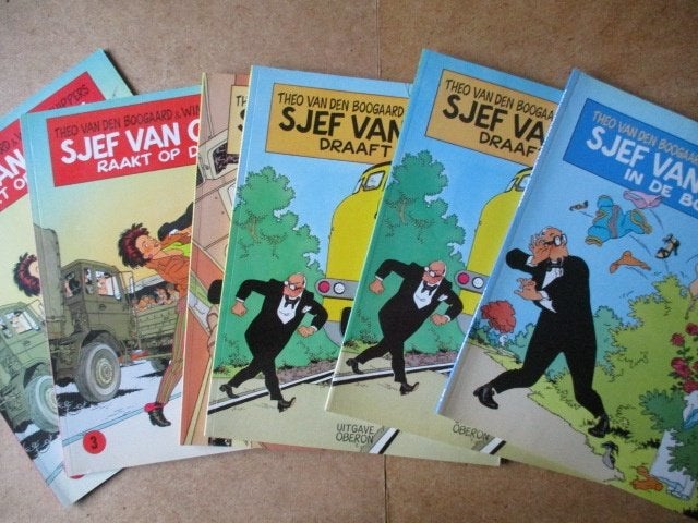 adv8408 sjef van oekel, Eén stripboek, Ophalen, Gelezen