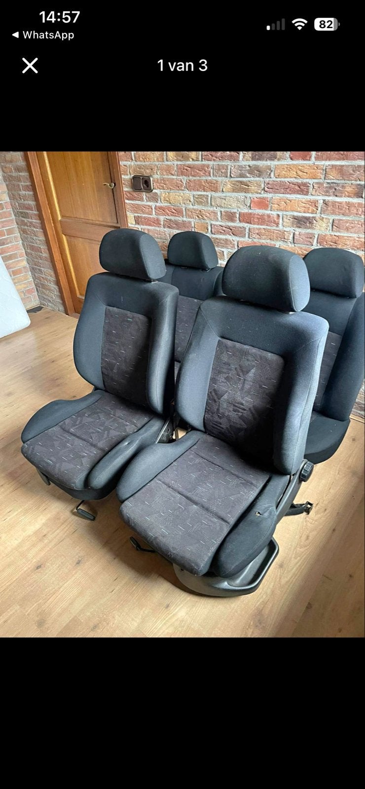 Complete set autostoelen met achterbank, Auto-onderdelen, Ophalen, Gebruikt, Universele onderdelen