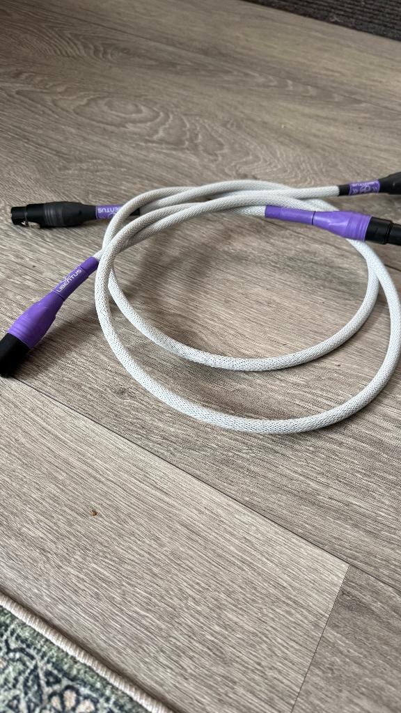 Tubulus Libentus XLR - set, Audio, Tv en Foto, Audiokabels en Televisiekabels, Ophalen of Verzenden, Gebruikt, Minder dan 2 meter