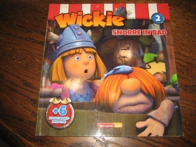 Wickie 3 delen uitgeverij emté supermarkten, studio 100, Ophalen of Verzenden, Zo goed als nieuw