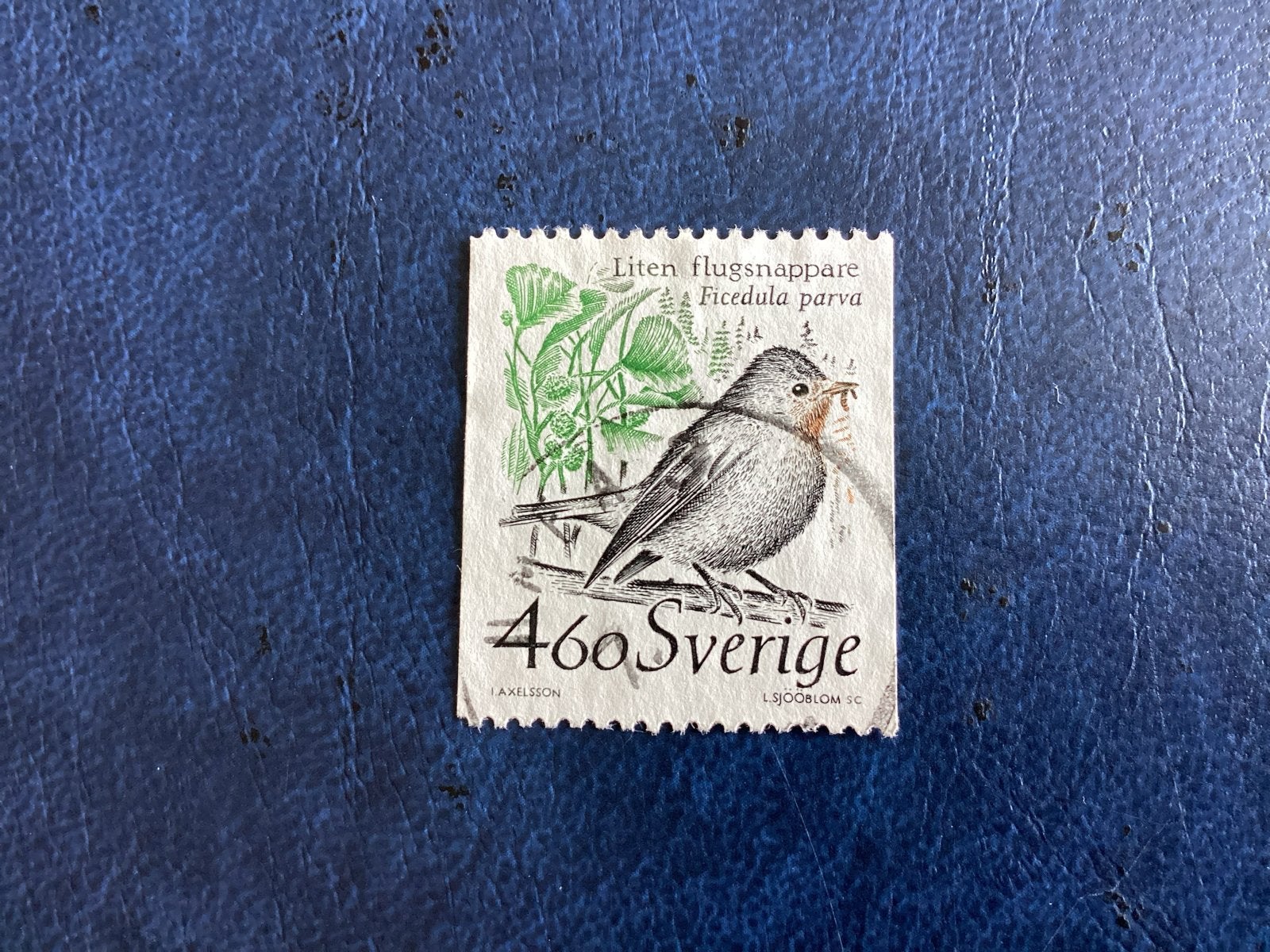 Zweden 1989- Mi.1425- Kleine vliegenvanger (Ficedula parva), Ophalen of Verzenden, Zweden, Gestempeld