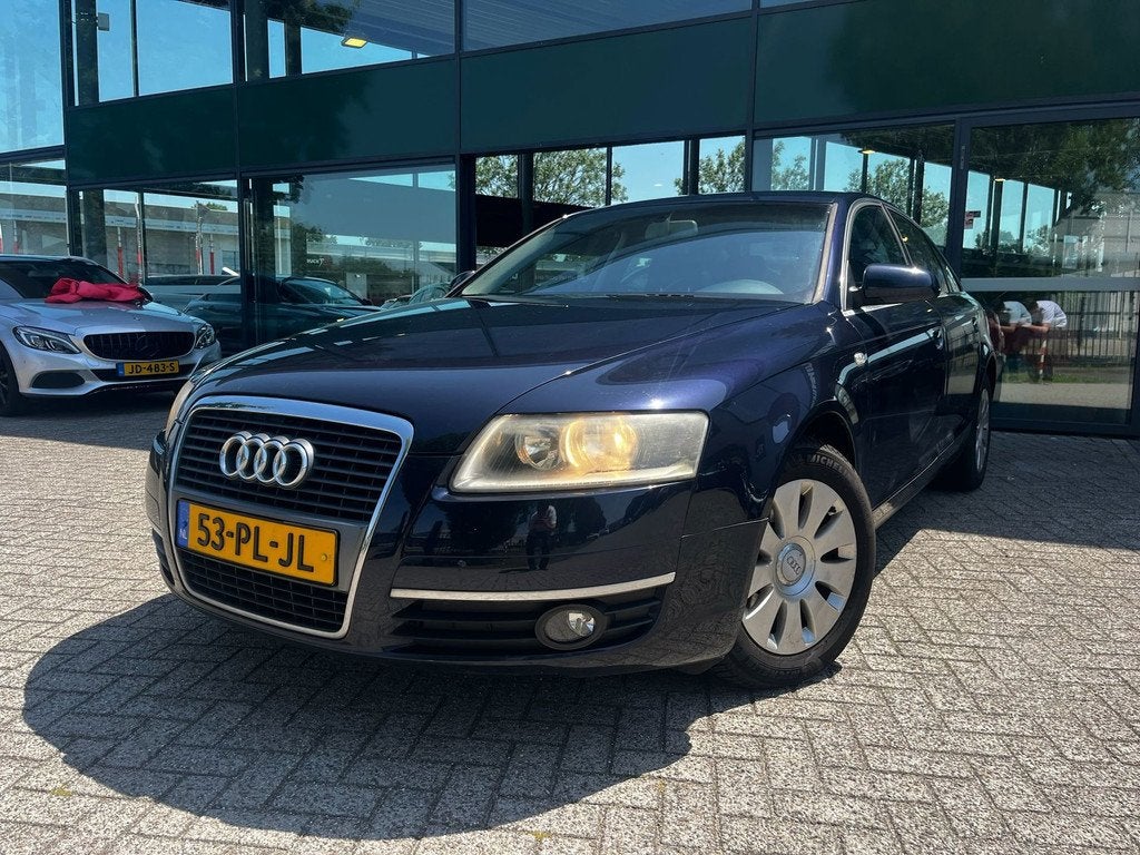 Audi A6 Limousine 2.4 Pro Line Business (Goed Onderhouden NL, Auto's, Audi, Voorwielaandrijving, Gebruikt, Blauw, Bedrijf