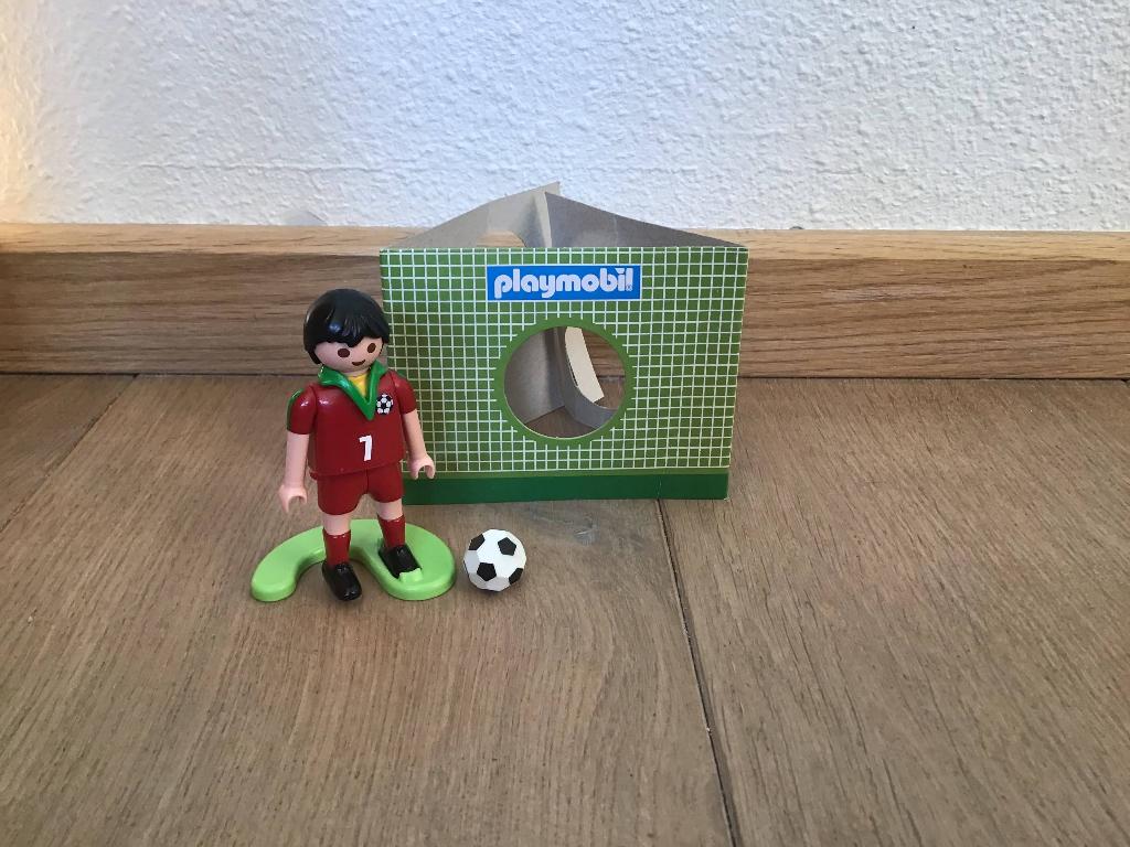 Playmobil 4734 Voetbalspeler Portugal, Ophalen of Verzenden, Zo goed als nieuw