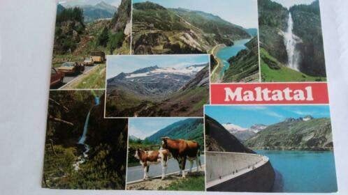kaart maltatal oostenrijk, Ophalen of Verzenden, 1980 tot heden, Gelopen, Oostenrijk