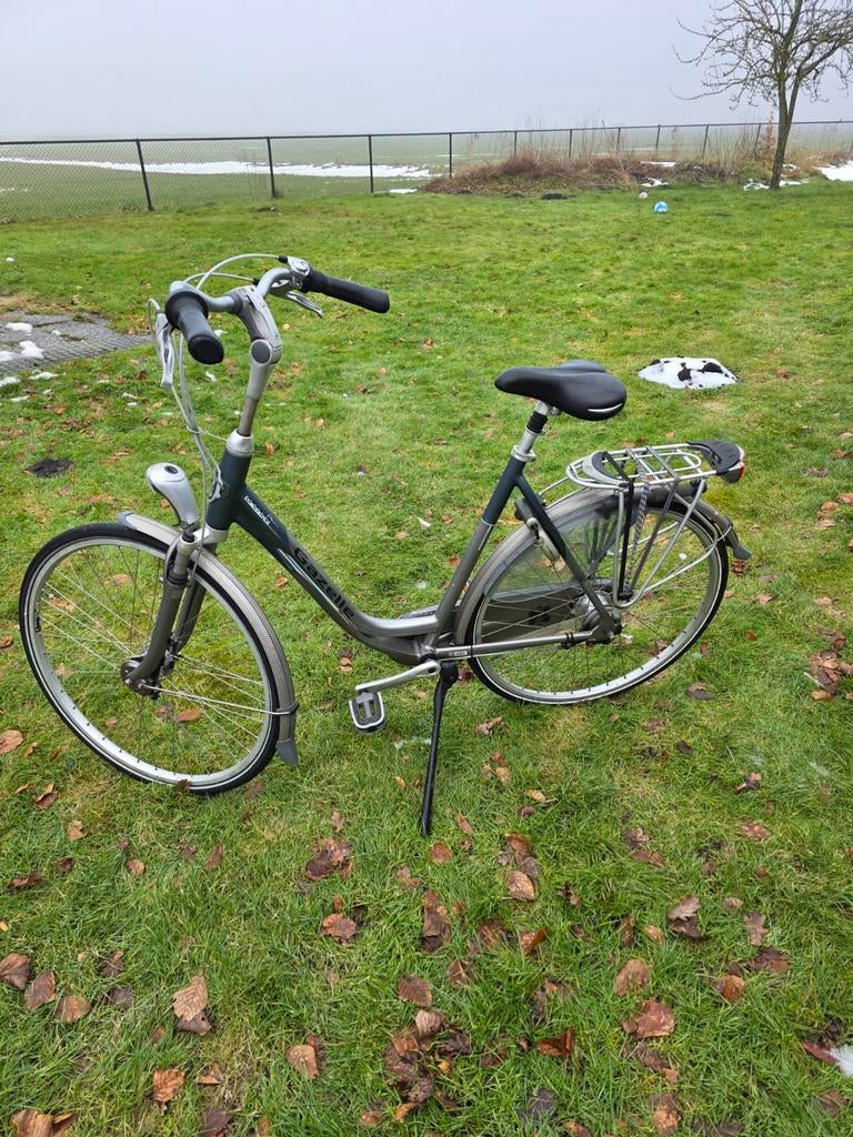Gazelle orange plus c7 damesfiets, Ophalen, 2 zitjes, 56 cm of meer, Zo goed als nieuw