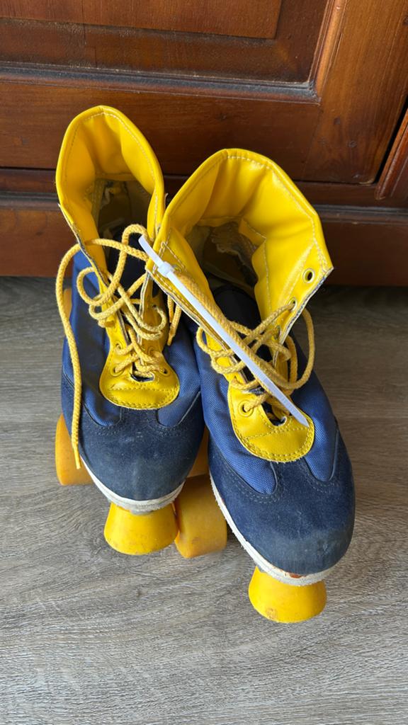 Vintage Impag rolschaatsen - Maat 35, Ophalen of Verzenden, Gebruikt, Dames