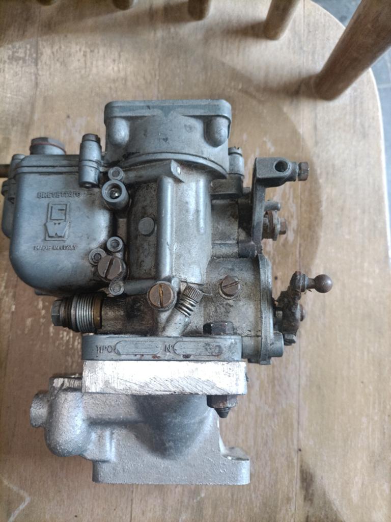 Fiat 600 - 850 etc dubbele weber carburateur met spruitstuk, Ophalen