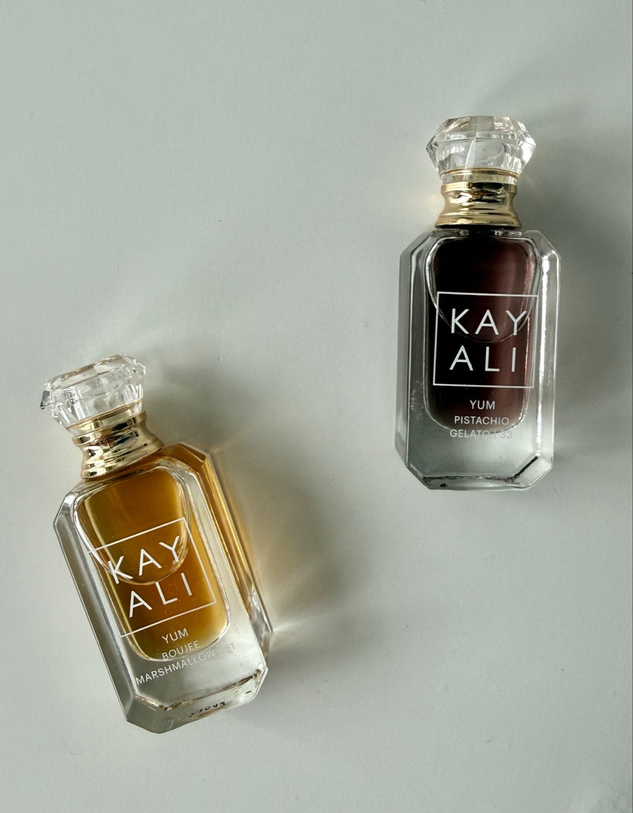 Kayali Yum Pistachio Gelato & Yum Boujee Marshmallow 5ml, Verzenden, Zo goed als nieuw