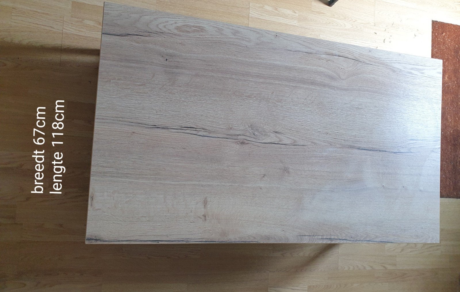 Salontafel, Zwart, Overige typen, Ophalen of Verzenden, Zo goed als nieuw