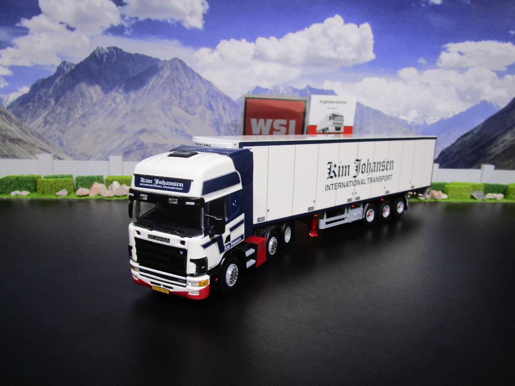 Wsi 01-4541 Scania 4 Serie Topline , Kim Johansen, Ophalen, Nieuw, Bus of Vrachtwagen, Wsi