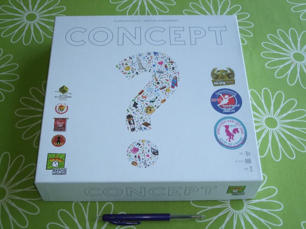 Concept spel - communiceren zonder te praten!, Hobby en Vrije tijd, Gezelschapsspellen | Bordspellen, Vijf spelers of meer, Ophalen of Verzenden