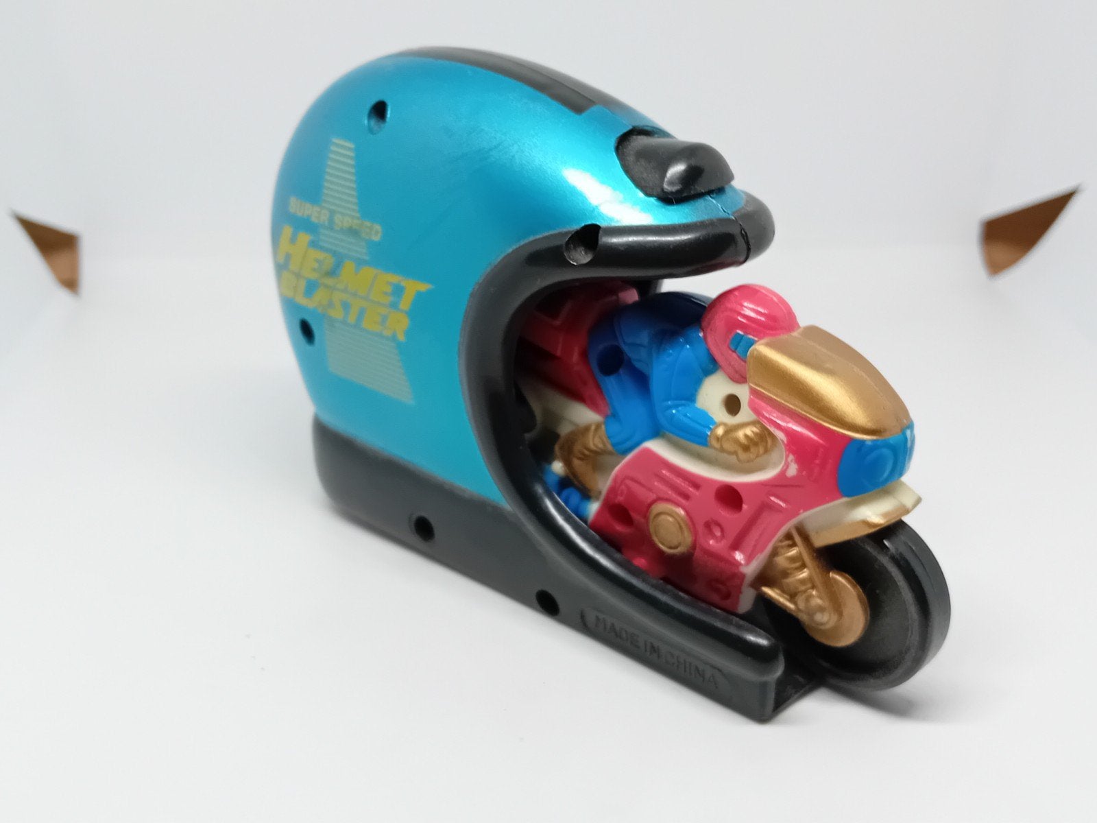 Retro Speed Blaster Helmet Vintage, Ophalen of Verzenden, Gebruikt