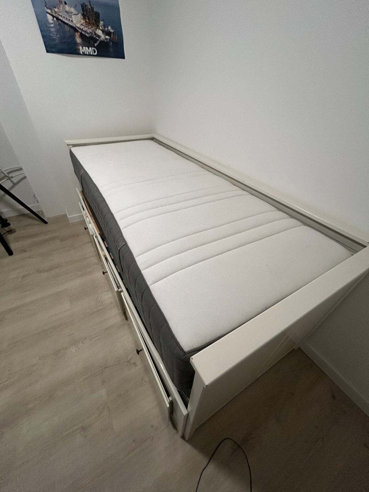 Hemned daybed/slaapbank, Ophalen, Gebruikt, 90 cm, Eenpersoons
