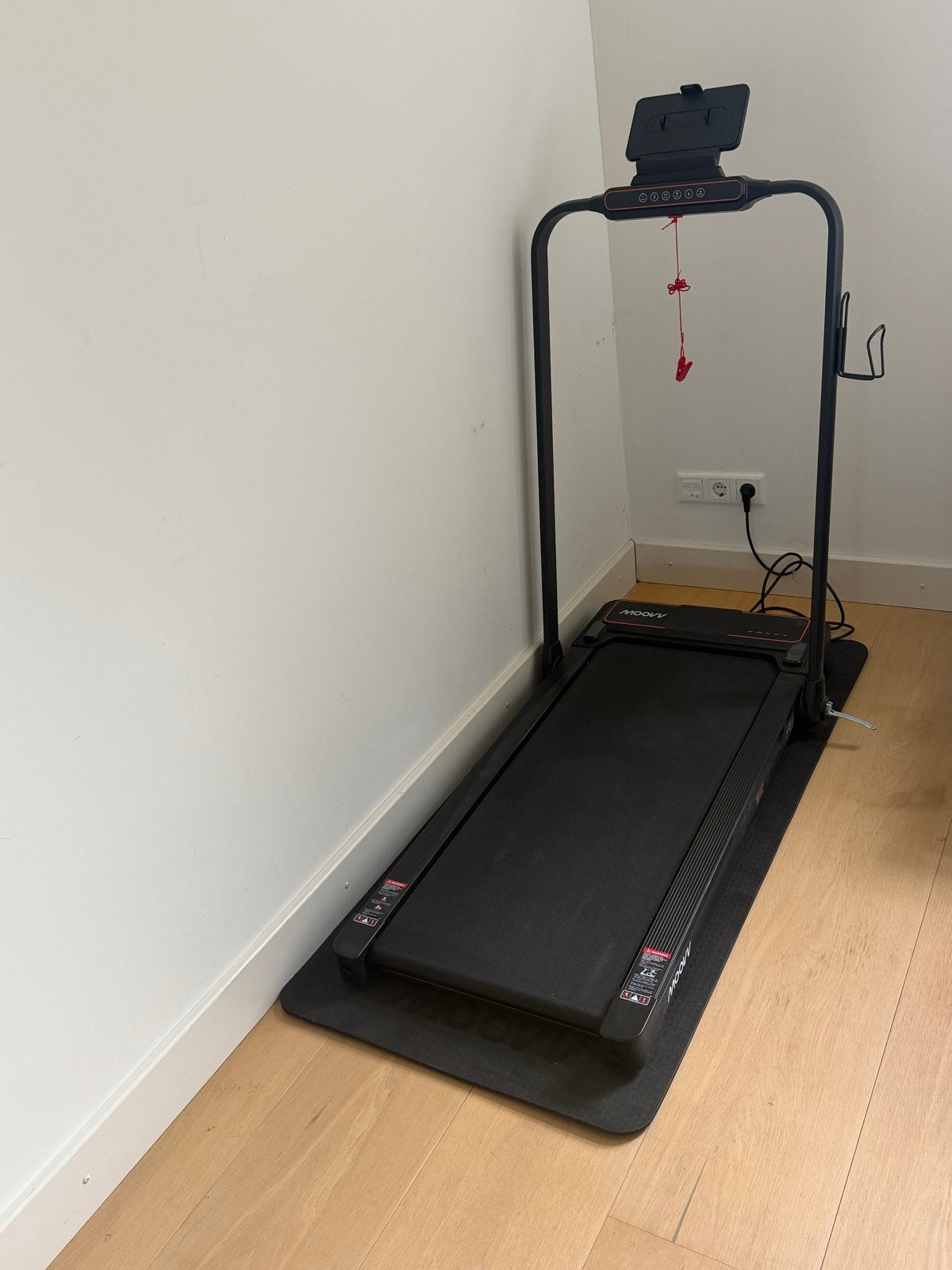 Loopband Moovy, Moovv SmartStep Pro v3 Incline, Ophalen, Zo goed als nieuw, Metaal, Loopband