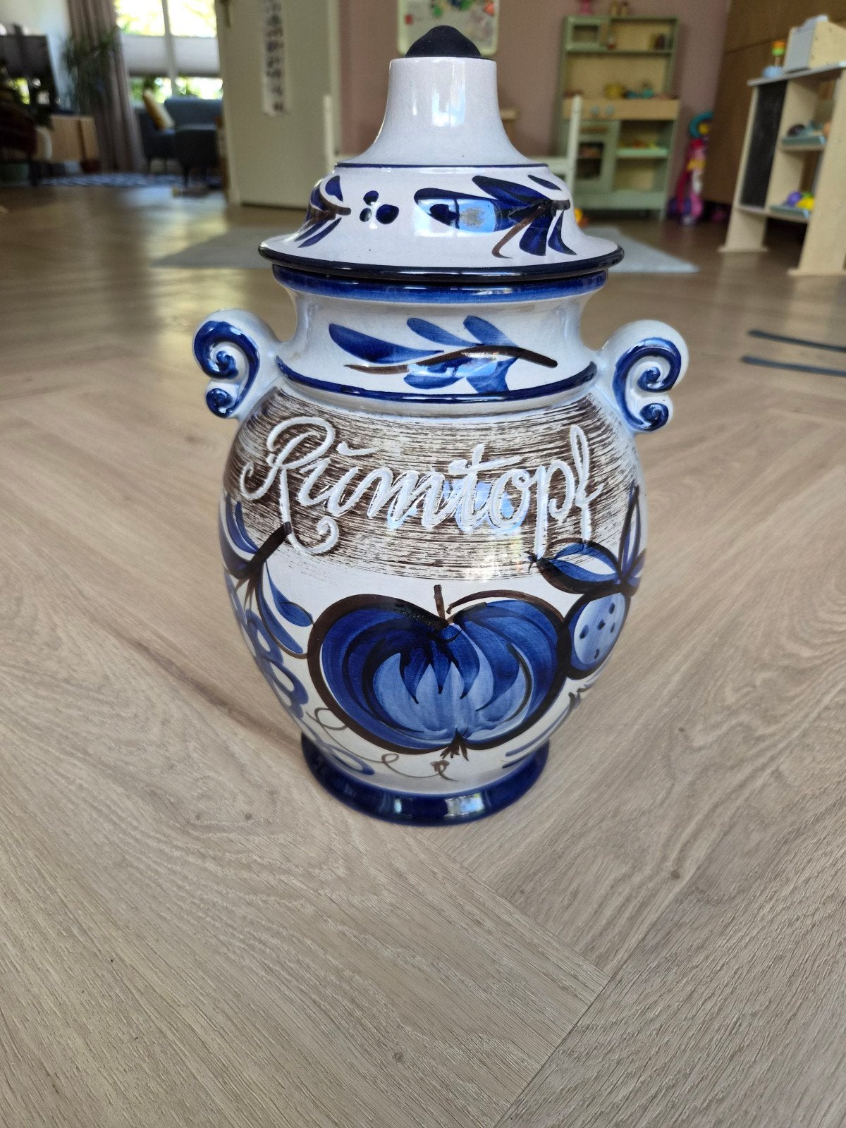 Grote Rumtopf pot, Ophalen of Verzenden