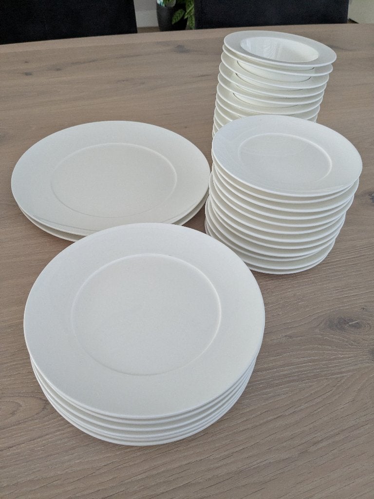 Porselein servies Sam & Squito Kopenhagen Xenos, Huis en Inrichting, Ophalen, Zo goed als nieuw, Bord(en), Overige stijlen