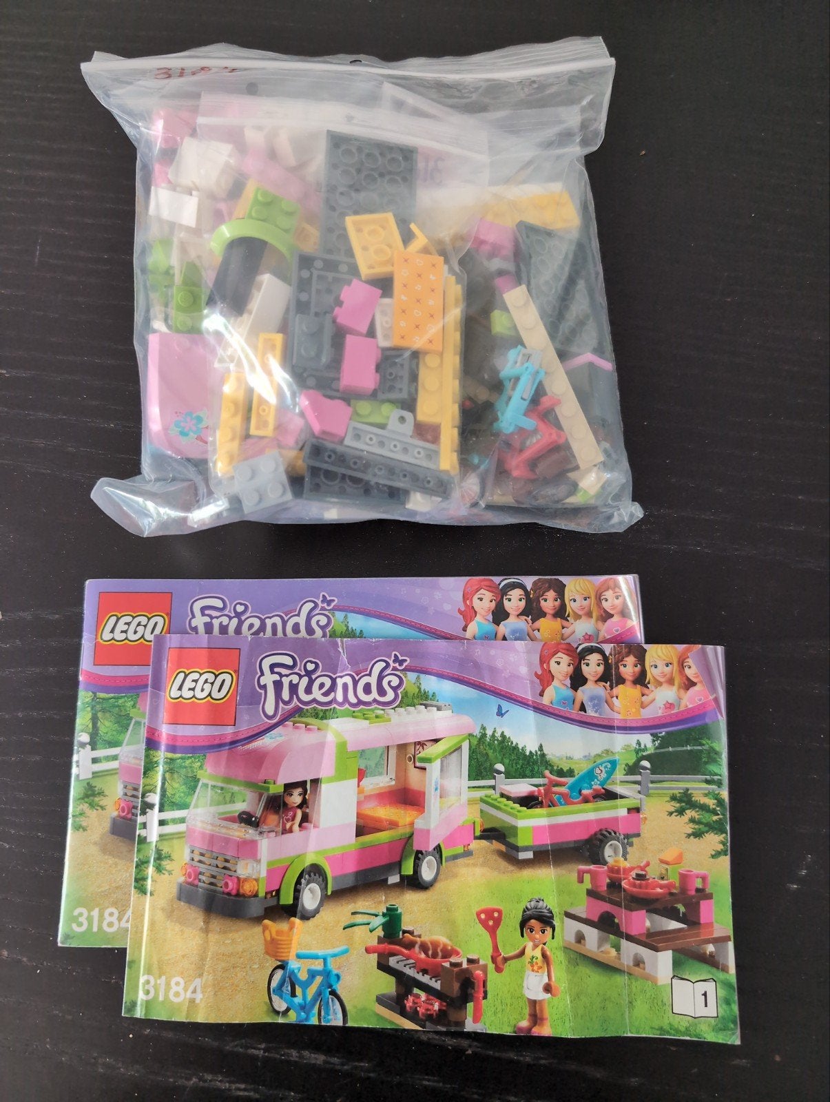 LEGO Friends Camper (3184) - Complete set, Gebruikt, Lego, Friends, Ophalen of Verzenden