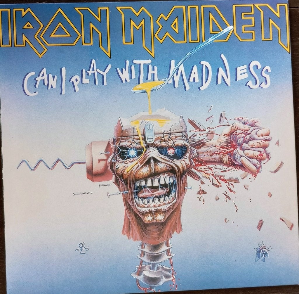 Iron Maiden - Can I Play With Madness, Ophalen of Verzenden, Zo goed als nieuw, EP, 12 inch