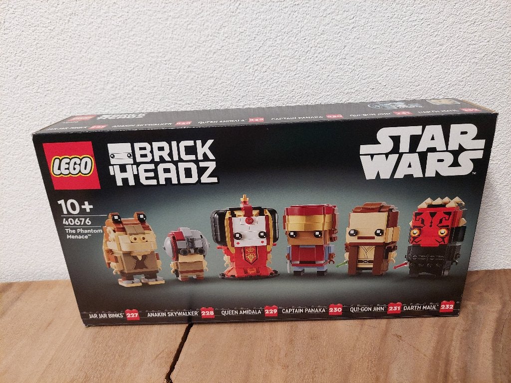Lego Star Wars Brickheadz 40676 The Phantom Menace nieuw, Lego, Lego, Nieuw, Ophalen of Verzenden
