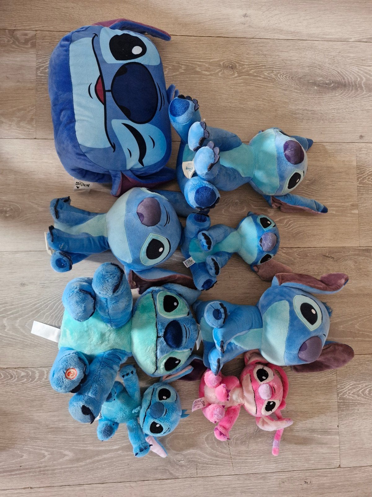 Grote collectie Stitch knuffels - Disney Lilo & Stitch, Disney, Disney, Overige typen, Blauw