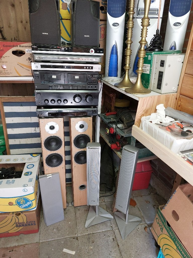 stereo spullen, Ophalen, Sony