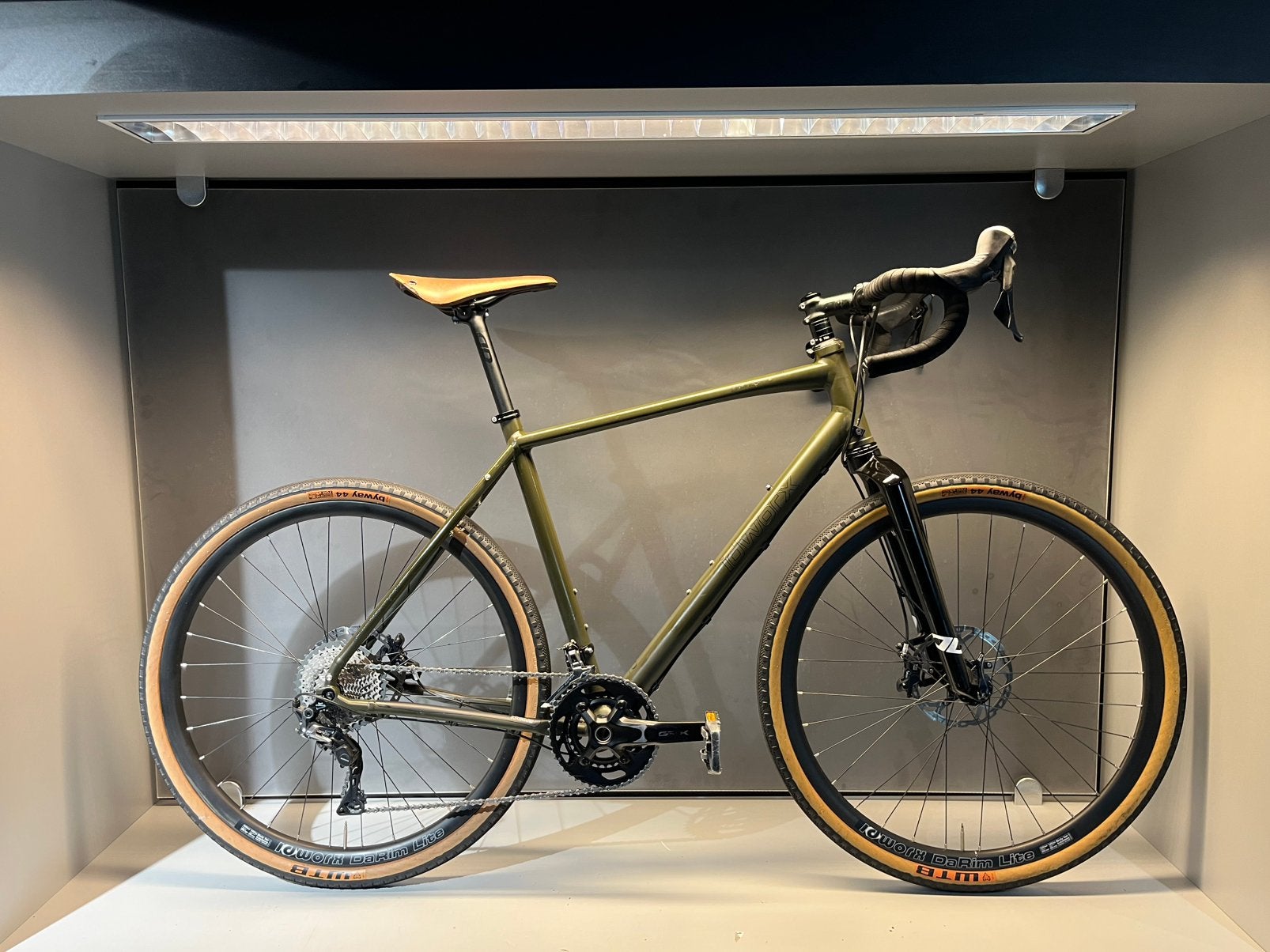 Gravelbike Idworx Grandone maat 56/L GRX 2x11 carbon wielen, Fietsen en Brommers, Fietsen | Heren | Sportfietsen en Toerfietsen