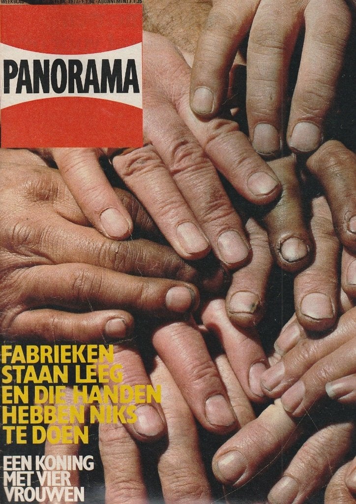 Vintage tijdschrift 1977 Panorama n.8 jaren 70, Verzamelen, Verzenden, 1960 tot 1980, Nederland, Tijdschrift