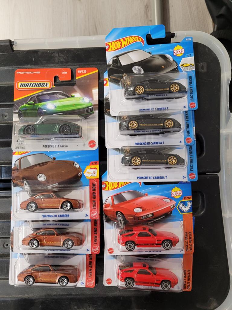 porsche hot wheels/ matchbox nieuw, Ophalen of Verzenden, Nieuw, Auto