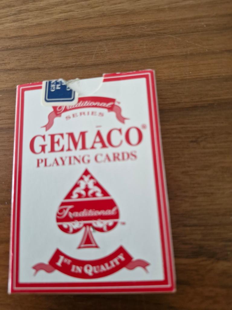 Speelkaarten Gebruikt in Casino Gemaco, Bee, Ophalen of Verzenden, Speelkaart(en)