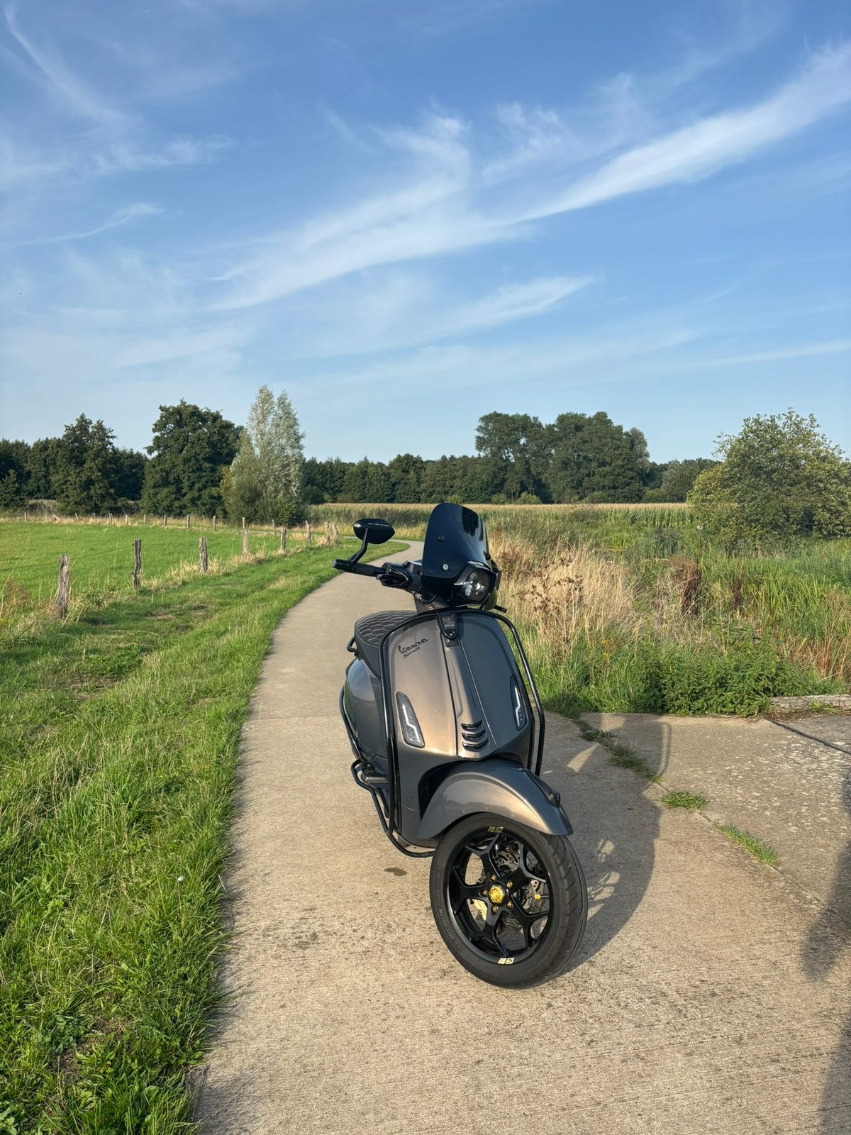 Vespa Sprint 4T 2V DD | 80cc | Zelioni | Brembo | Akrapovic, Ophalen, Zo goed als nieuw, Benzine, Overige modellen