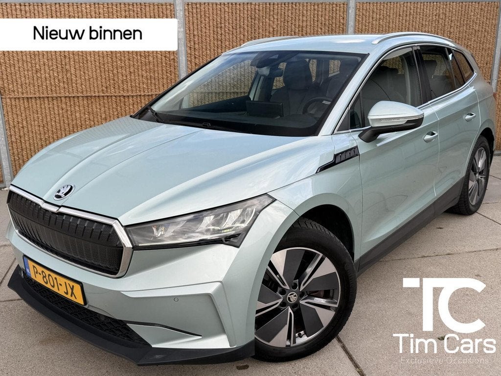 Skoda Enyaq iV 80 Leer/alcantara | Warmtepomp | LED koplampe, Achterwielaandrijving, Gebruikt, 544 km, 80 kWh