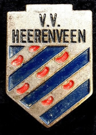 Heerenveen v.v. speld, Verzenden, Zo goed als nieuw, Sport, Speldje of Pin