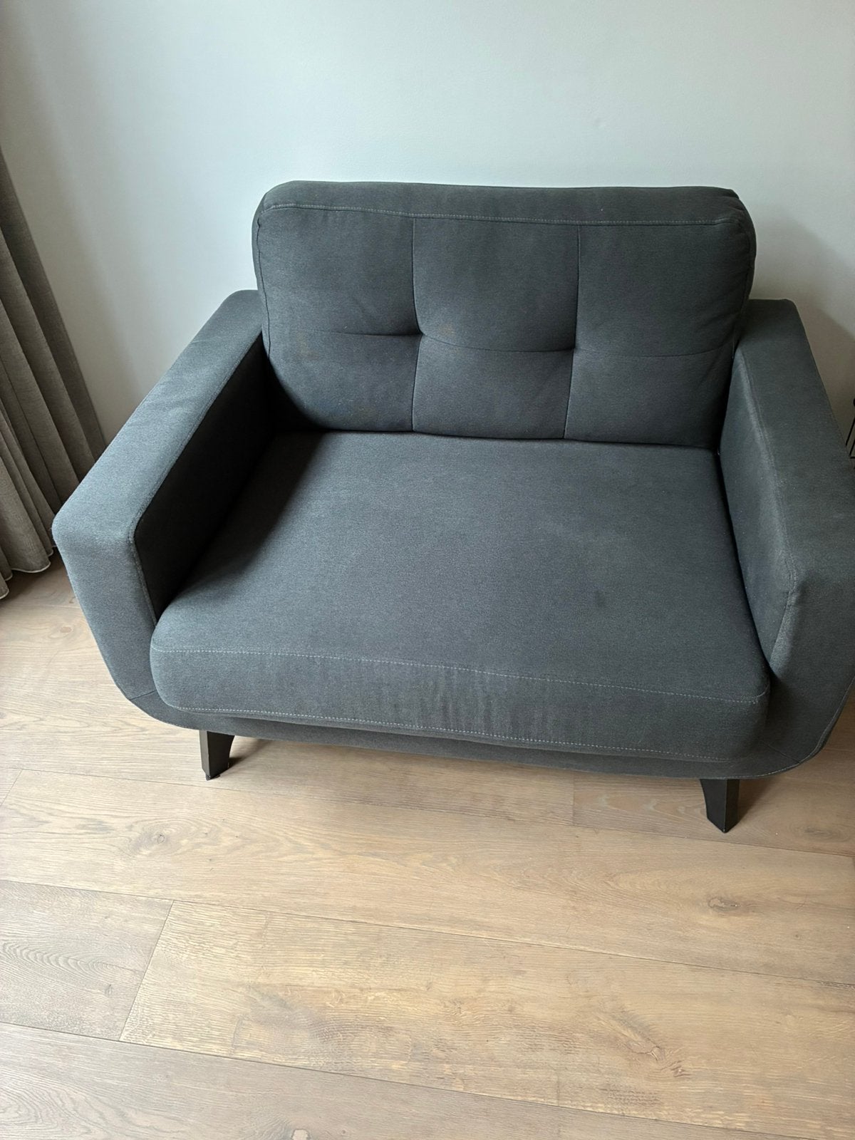 Love seats 2 stuks, Ophalen, Gebruikt, Eenpersoons, 75 tot 100 cm