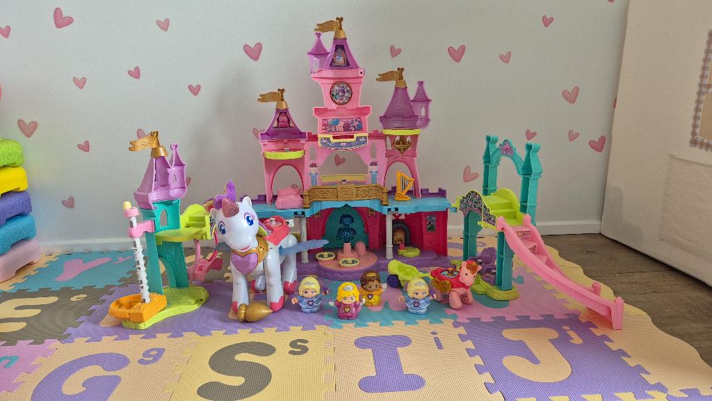 Vtech Vrolijke Vriendjes Kasteel + extra, Ophalen, Gebruikt, 2 tot 4 jaar