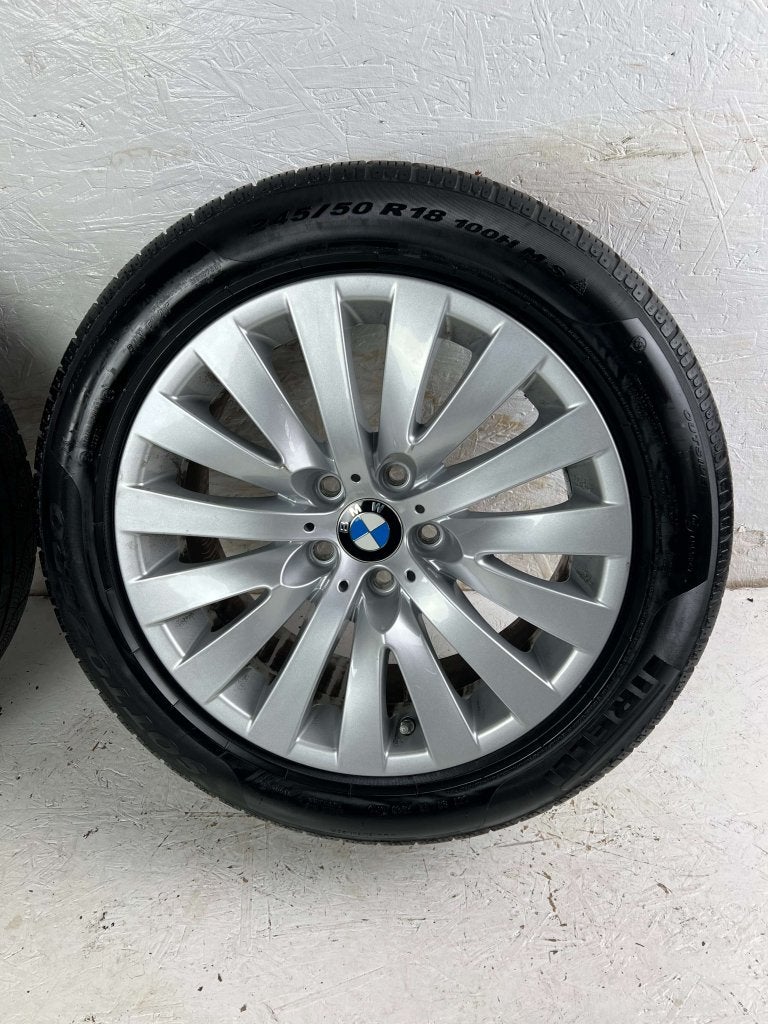 Originele BMW 5 6-Serie velgen 18" 5x120 Style 254 winterset, Auto-onderdelen, Banden en Velgen, Niet ingevuld, 18 inch, Banden en Velgen