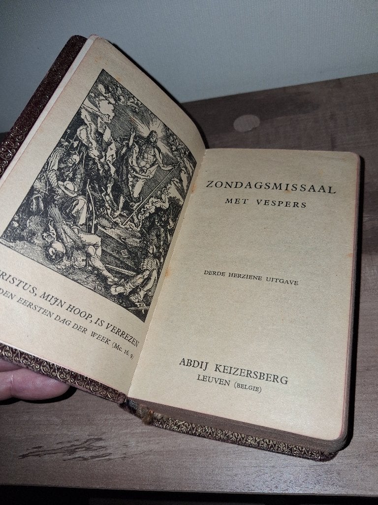 Zondagsmissaal met vespers, Ophalen of Verzenden