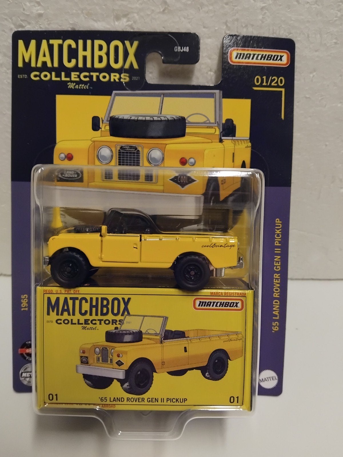 Matchbox Collectors Land Rover Gen II pick up  3INCH, Hobby en Vrije tijd, Modelauto's | 1:87, Ophalen of Verzenden, Zo goed als nieuw