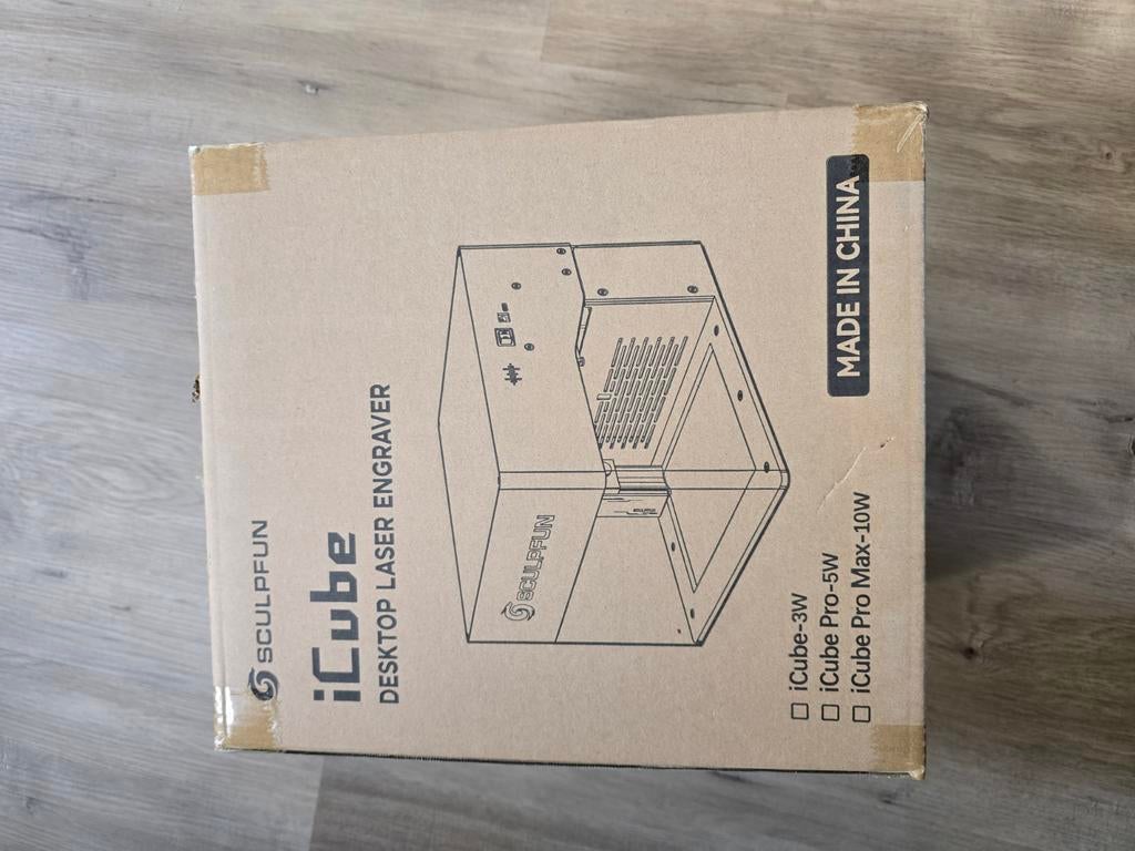 SCULPFUN iCube 5W Desktop Laser Graveermachine Nieuw, Ophalen of Verzenden, Nieuw