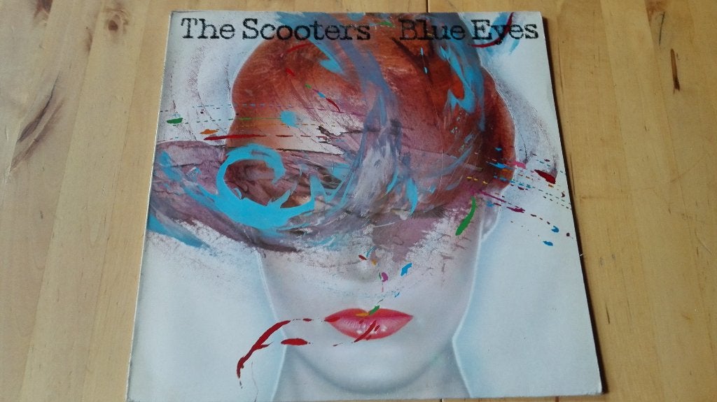lp The Scooters - Blue Eyes. ( Power Pop, Pop Rock ), LP, Gebruikt, Originele persing, Ophalen of Verzenden