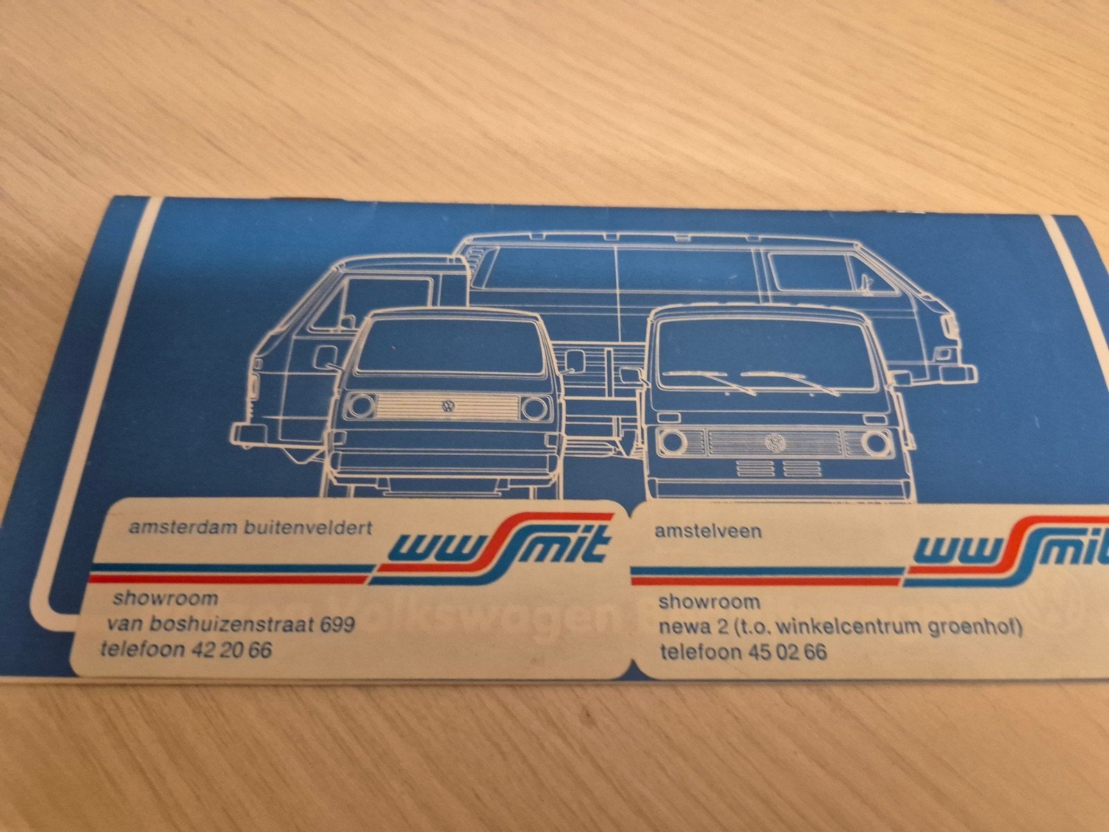 1980 Nederlands volkswagen bus T3 transporter prijslijst, Ophalen of Verzenden, Zo goed als nieuw, Volkswagen