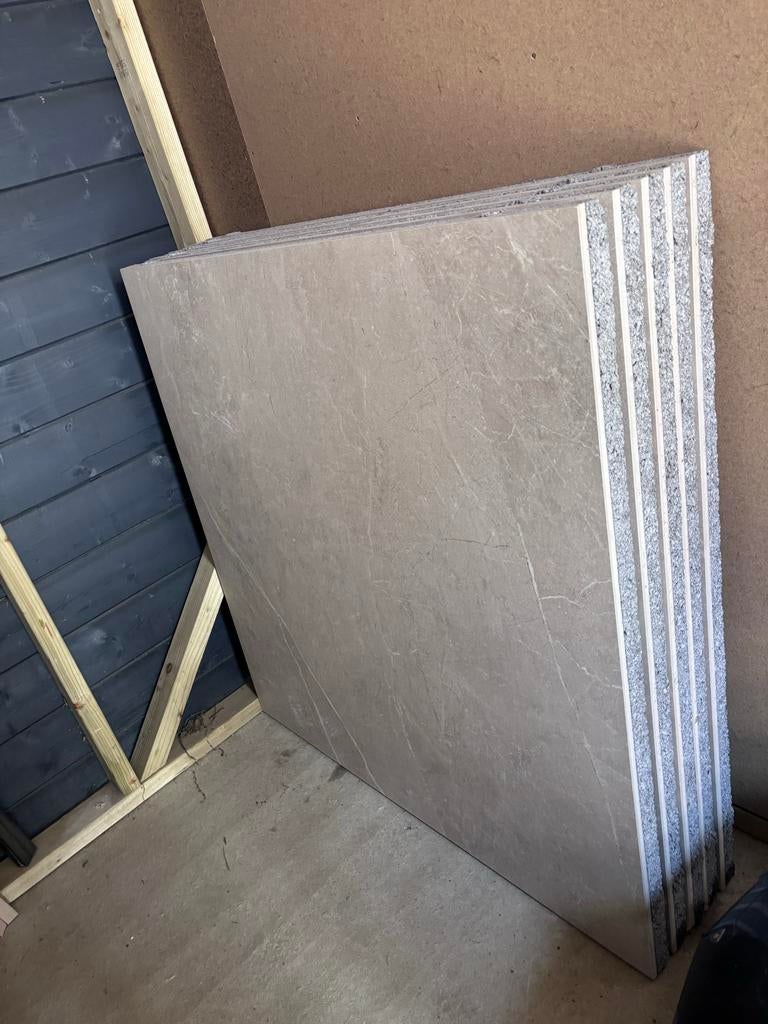 Keramische tuintegels 100x100 cm Geoceramica, Keramiek, Nieuw, Terrastegels, 5 tot 10 m²