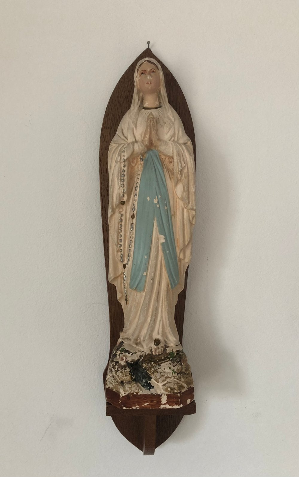 Oud Maria beeld van Corneille gips 28 cm hoog, Ophalen of Verzenden