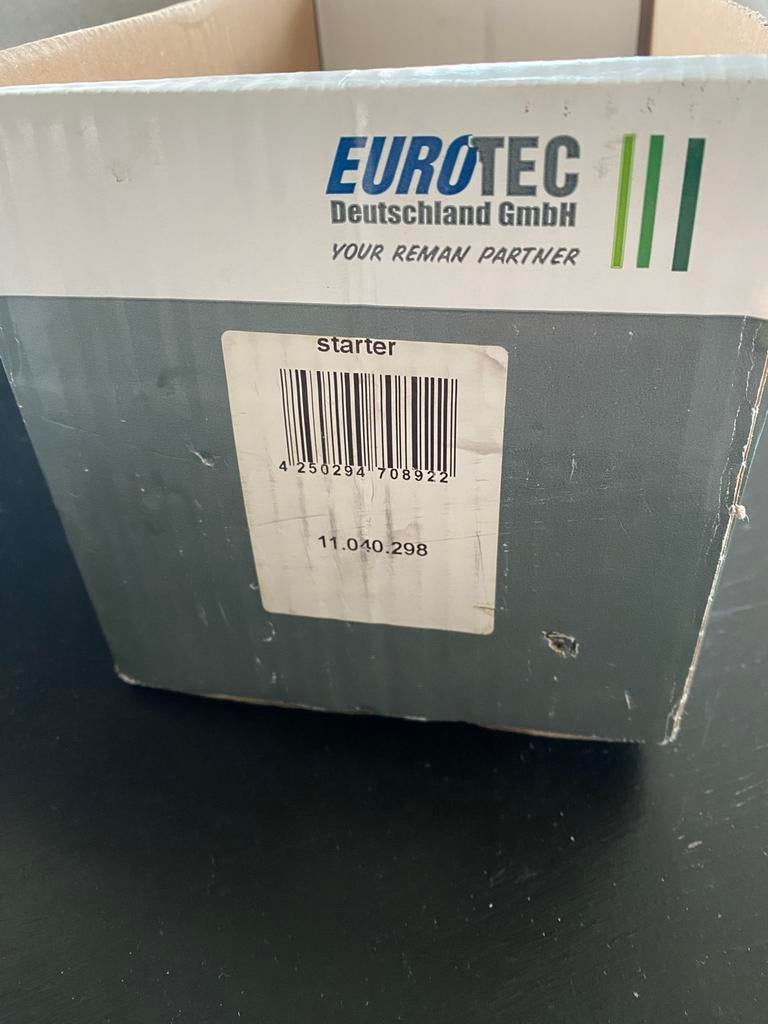 Eurotech Startmotor 11040298 Suzuki Grand Vitara Jimny, Auto-onderdelen, Ophalen of Verzenden, Nieuw, Suzuki