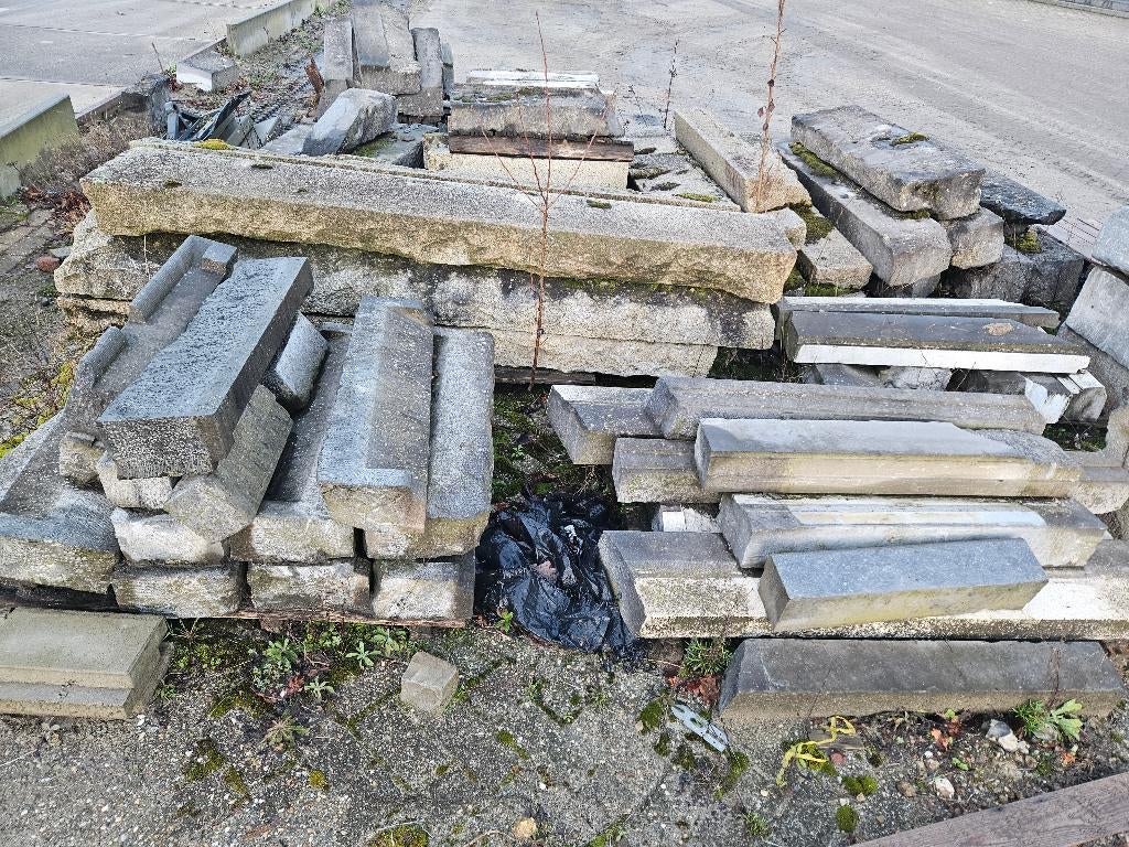 Natuursteen, Ophalen, Gebruikt, Overige typen, Natuursteen