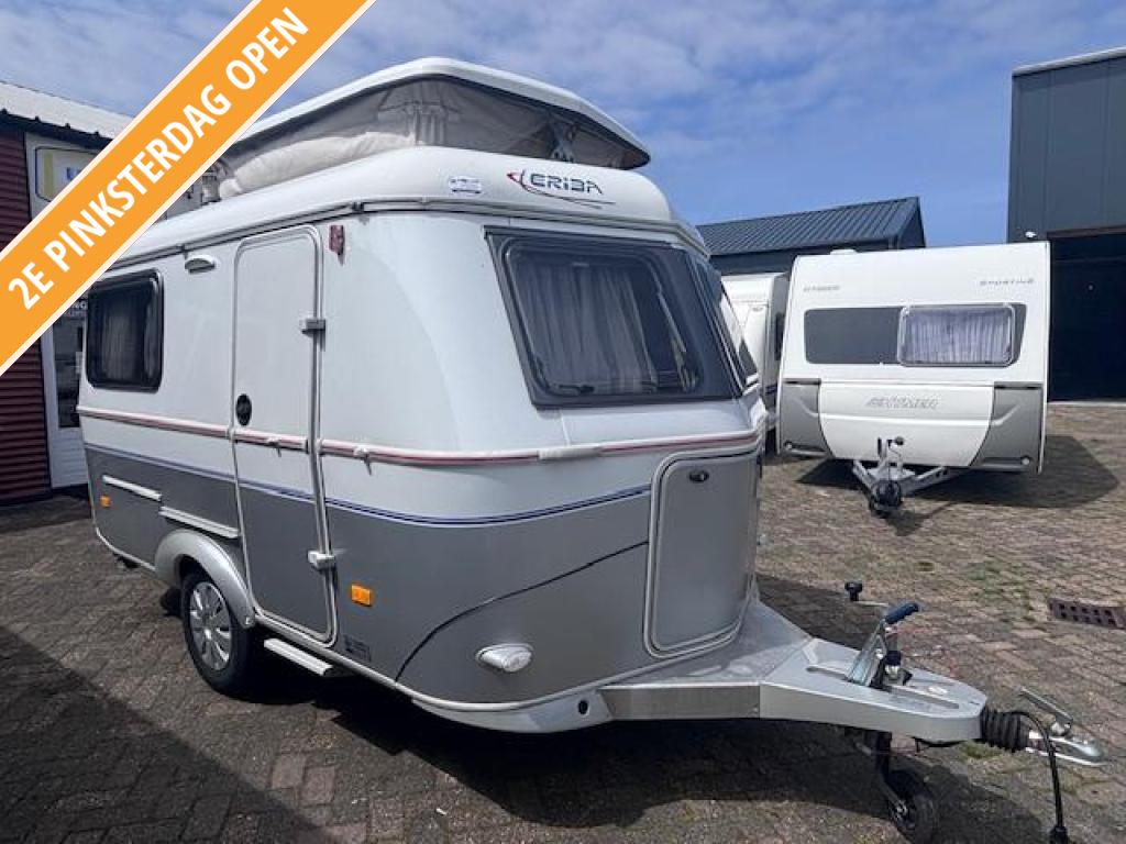 Eriba Touring Familia 320 GT bj.2010 met HEFDAK en LUIFEL, Caravans en Kamperen, Caravans, Overige typen, Standaardzit, Bedrijf